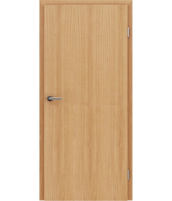 Veneered interior door with longitudinal structure GREENline – European oak oiled