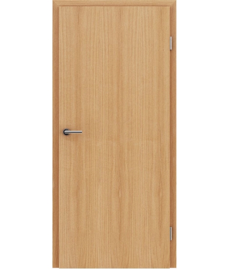 Veneered interior door with longitudinal structure GREENline – European oak oiled