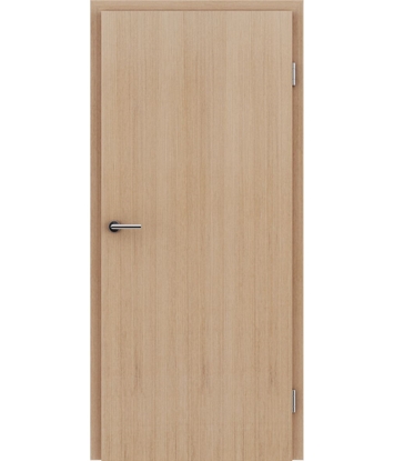 Veneered interior door with longitudinal structure GREENline – European oak white-oiled