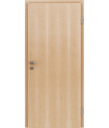 Veneered interior door with longitudinal structure GREENline – Maple