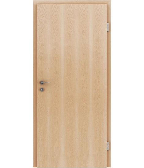 Veneered interior door with longitudinal structure GREENline – Maple