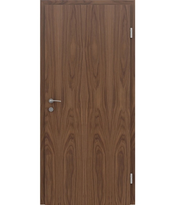 Veneered interior door with longitudinal structure GREENline – Walnut