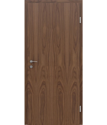 Veneered interior door with longitudinal structure GREENline – Walnut