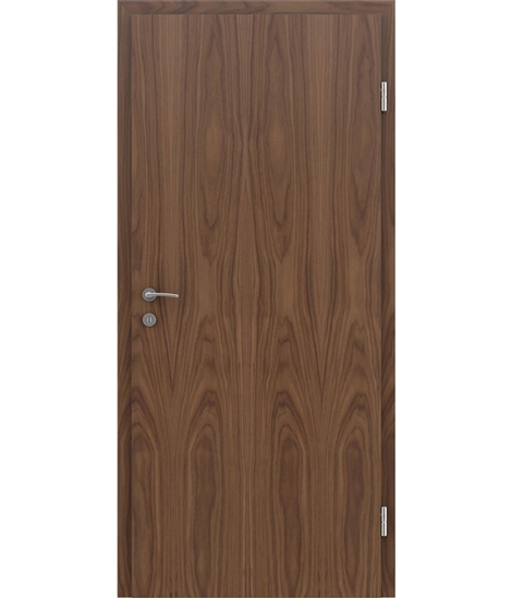 Veneered interior door with longitudinal structure GREENline – Walnut