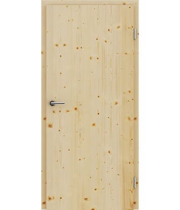 Veneered interior door with longitudinal structure GREENline – Spruce knotty
