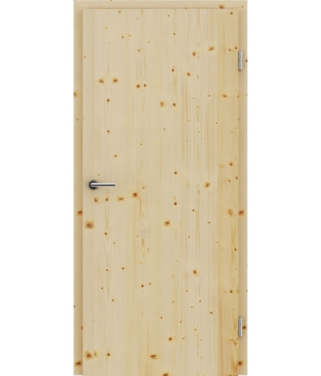 Veneered interior door with longitudinal structure GREENline – Spruce knotty