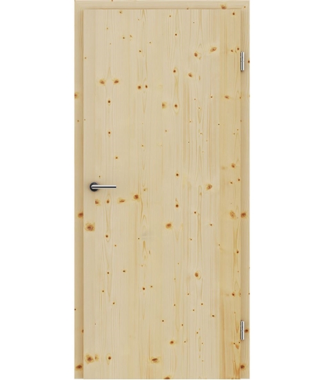 Veneered interior door with longitudinal structure GREENline – Spruce knotty