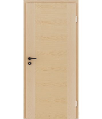 Veneered interior door with a combination of a transverse and longitudinal structure VIVCEline – F1 Maple