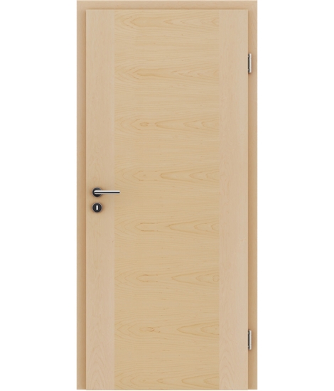 Veneered interior door with a combination of a transverse and longitudinal structure VIVCEline – F1 Maple
