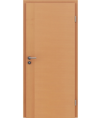 Veneered interior door with a combination of a transverse and longitudinal structure VIVCEline – F3 Beech