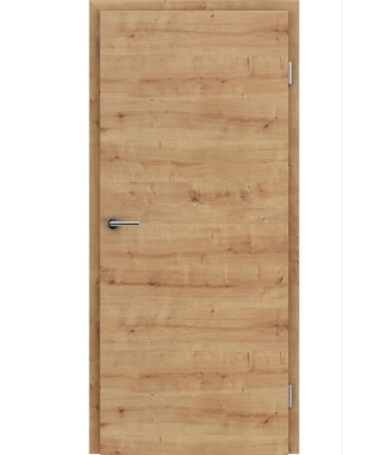 CPL interior door TOPline – L1 DYNAMIC oak knotty 3D