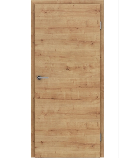 CPL interior door TOPline – L1 DYNAMIC oak knotty 3D