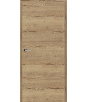 CPL interior door TOPline – L1 DYNAMIC oak crack