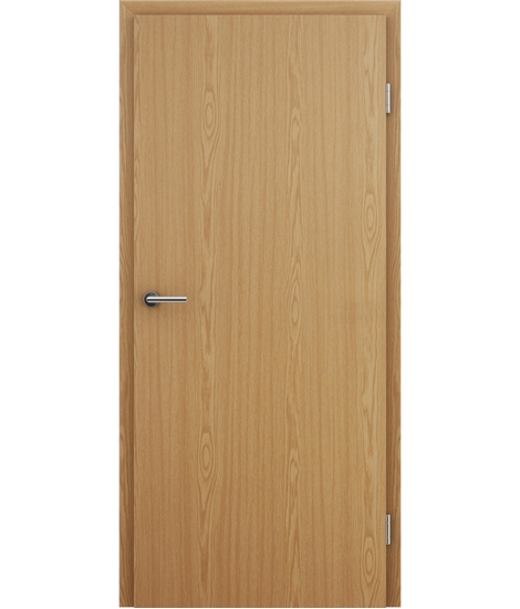 Interior door with veneer imitation BASICline – Oak bright