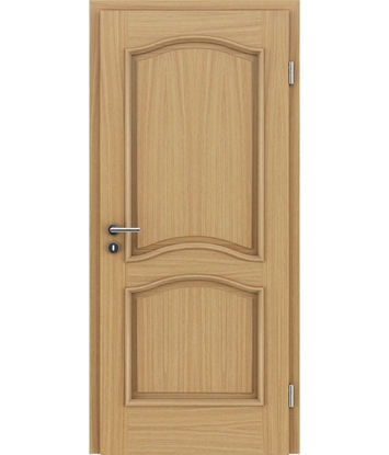 Picture of Veneered interior door with decorative strips NAPOLEON STILline – SNC European oak