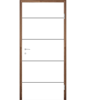 White-lacquered interior door COLORline – EASY R27L