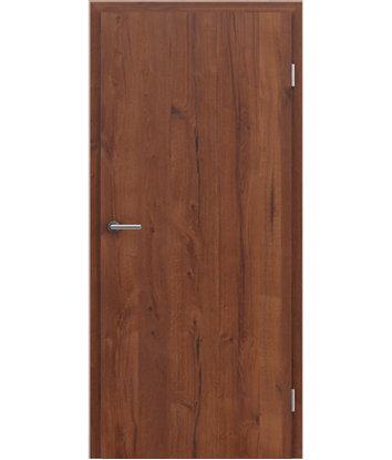 Veneered interior door with longitudinal structure GREENline PRESTIGE - oak Altholz matt lacquered