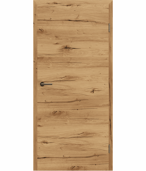 CPL interior door TOPLINE PLUS - L1 RUSTIC natur