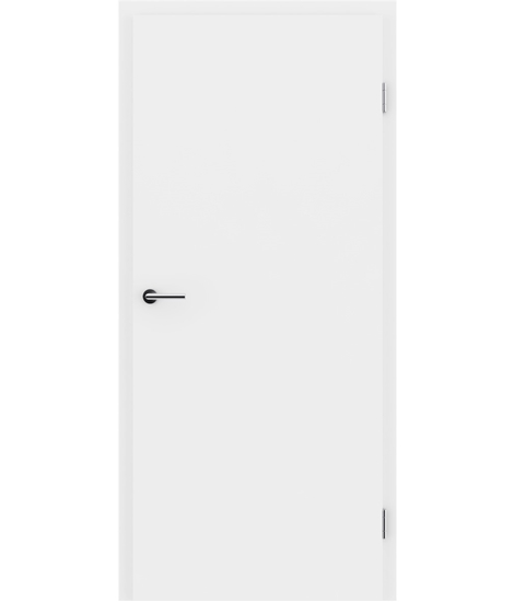 Foil-wrapped interior door for simple maintenance UNICOLORLINE - white