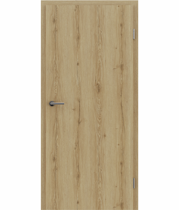 CPL interior door TOPLINE PLUS - kontted oak cracked WOOD natur