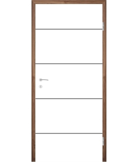 White-lacquered interior door COLORline – EASY R70L