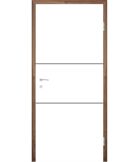 White-lacquered interior door COLORline – EASY R74L