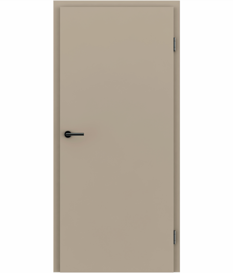 Foil-wrapped interior door for simple maintenance UNICOLORLINE - stone grey